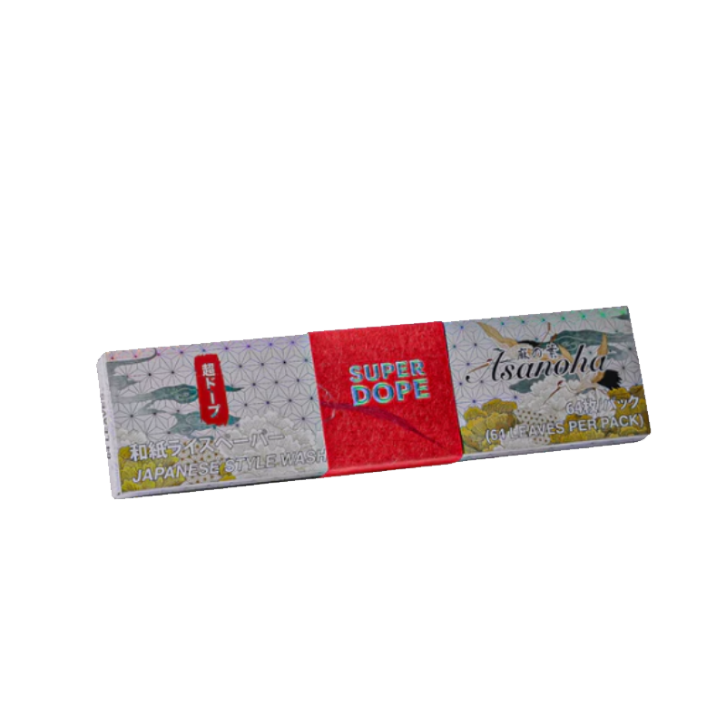 Super Dope ‘Asanoha' Rolling Papers - King Size (119*54mm) 64 Papers Per Pack