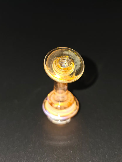 Puffco Pivot Fumed Topper #4 by Yeti Dabs