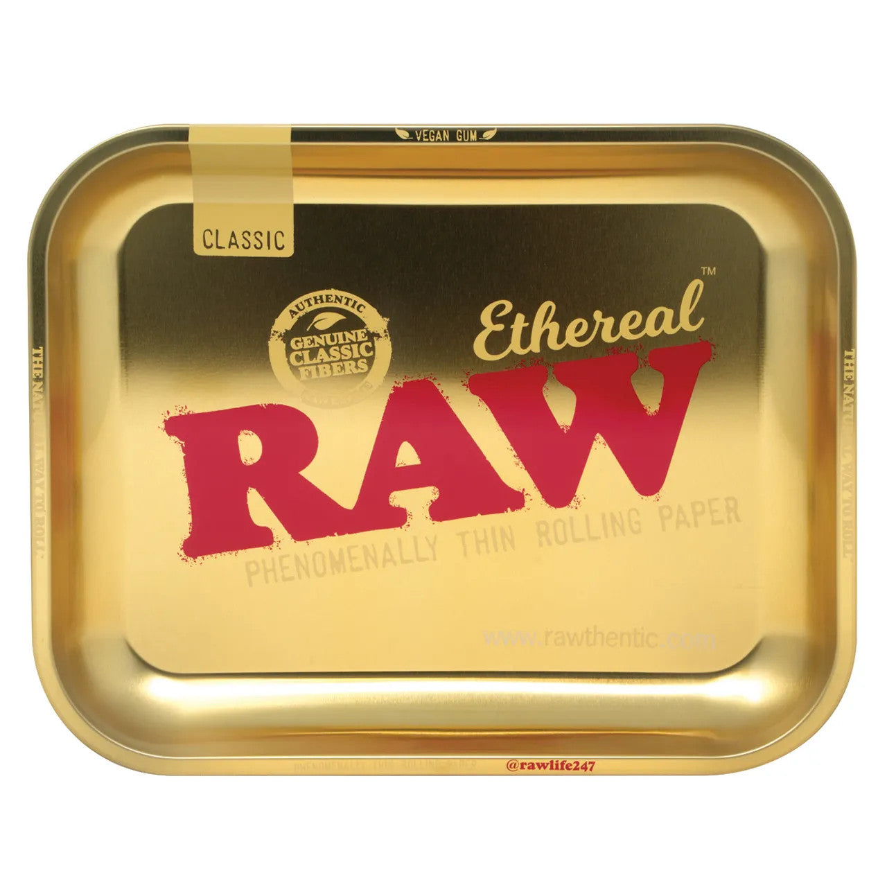Raw Ethereal Rolling Tray Large