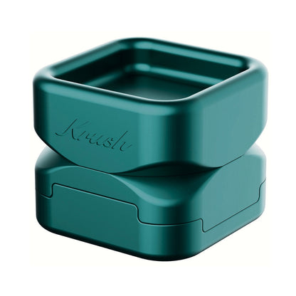 Krush Kube 3.0 Aluminium Grinder 3 Parts – 55mm Emerald Green