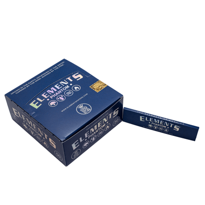 Elements Phantom King Size Slim Rolling Papers