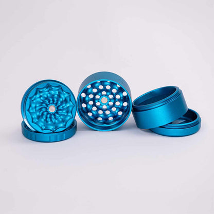 Black Leaf CNC-Flower-Grinder 5-Part