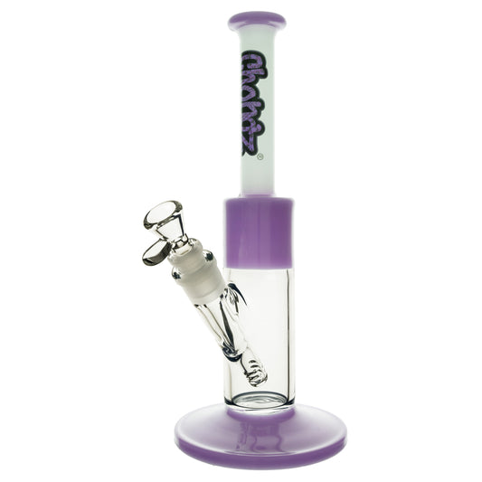 Chongz Glass 30cm "Purple Killer Rose" Milk Purple Waterpipe