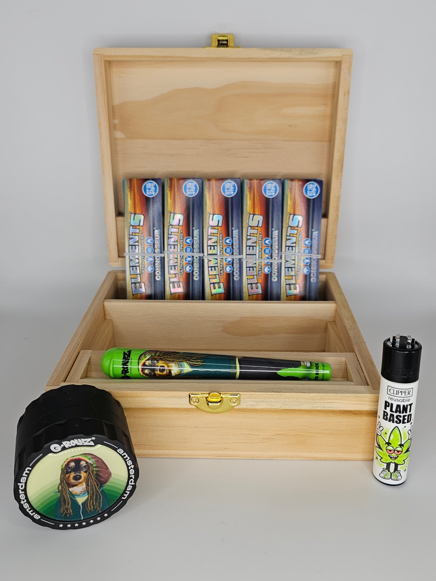 Elements Rolling Box Combo + G-Rollz Grinder