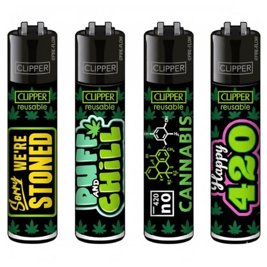 Clipper Lighters Classic Weed Statements #9