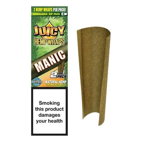 Juicy Hemp Wraps Mango and Papaya