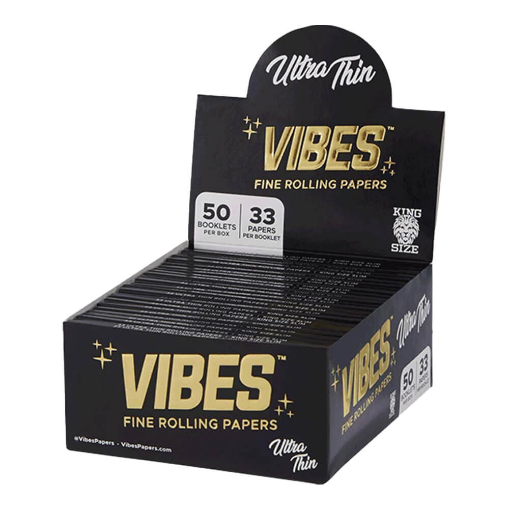 VIBES Rolling Papers King Size Slim Ultra Thin