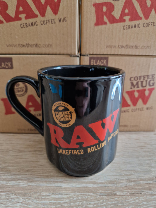 RAW coffe mug in Black