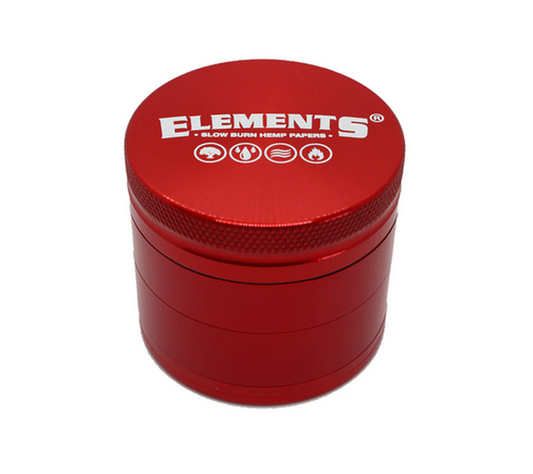 Elements 4 Piece Aluminium Grinder (56mm)