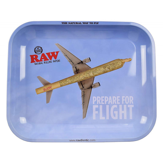 Raw Prepare For Flight Rolling Tray (Large)