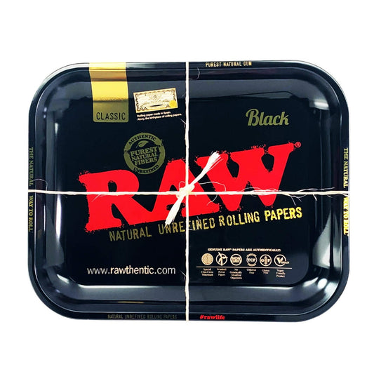 Raw Black Rolling Tray (Large)