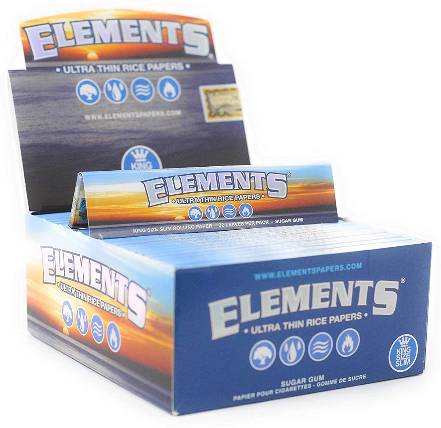 Elements Kingsize Slim Rolling Papers