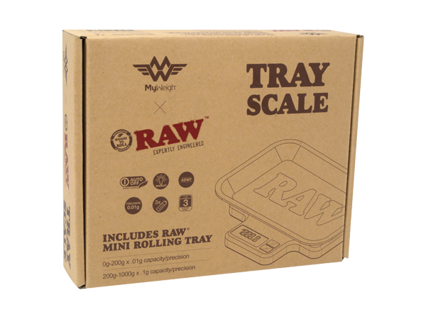 RAW x MY WEIGH Tray Scales