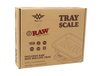 RAW x MY WEIGH Tray Scales