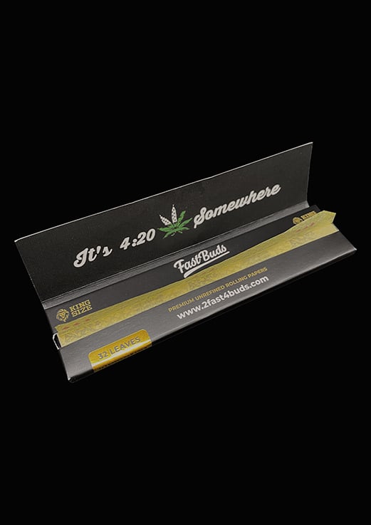 420 Fast Buds King Size Rolling Papers