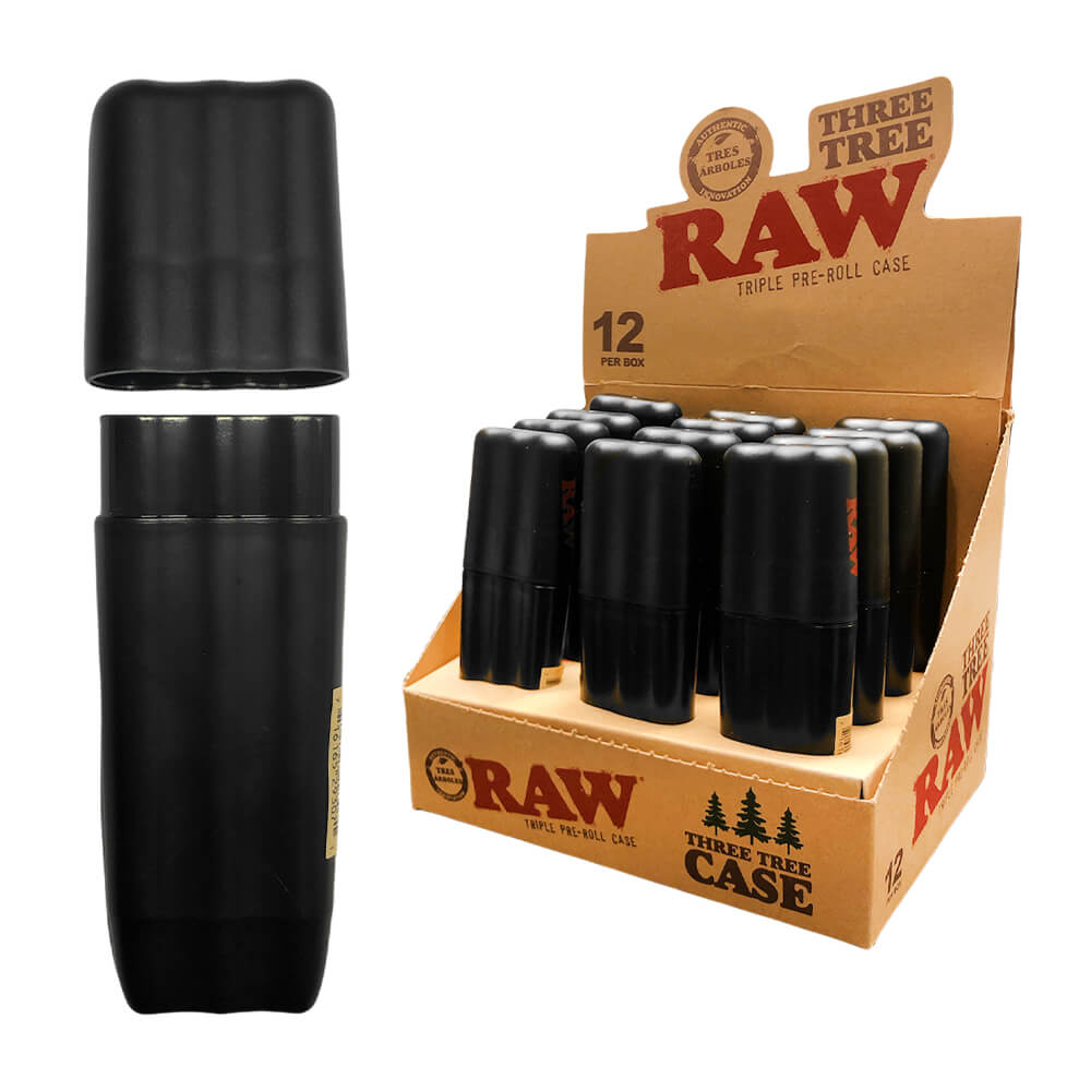 Raw Triple Pre-Roll Case