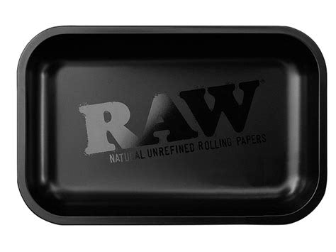 Raw Matte Black Rolling Tray (Medium)