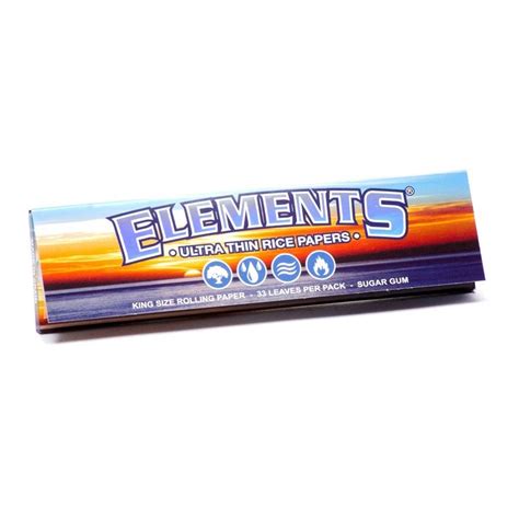 Elements King Size (Wide) Rolling Papers