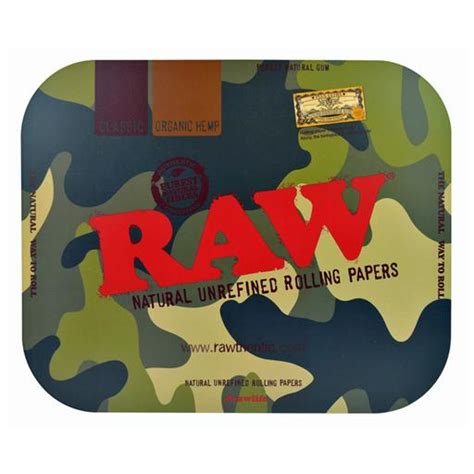 Raw Camo Magnetic Rolling Tray Lid Cover