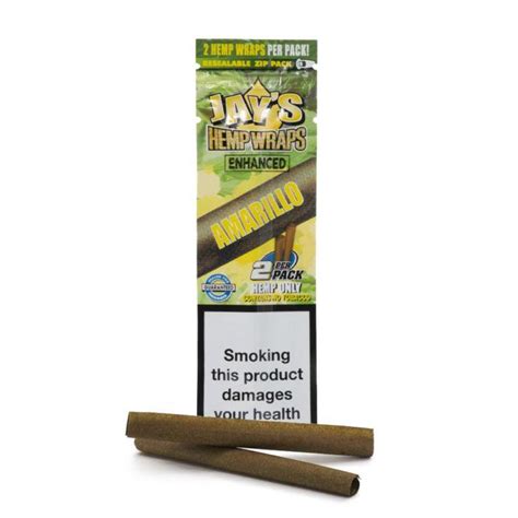 Juicy Jay's Terpene Enhanced Wraps Eldorado 2 Terpene enhanced, tobacco free, all natural hemp wraps per pack