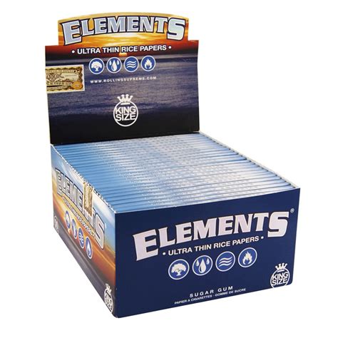 Elements King Size (Wide) Rolling Papers